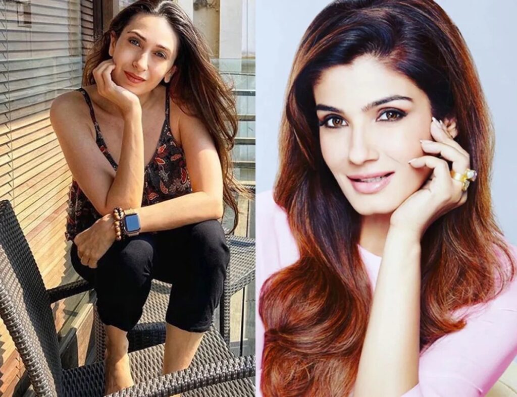When Karishma-Raveena were tied to a pillar