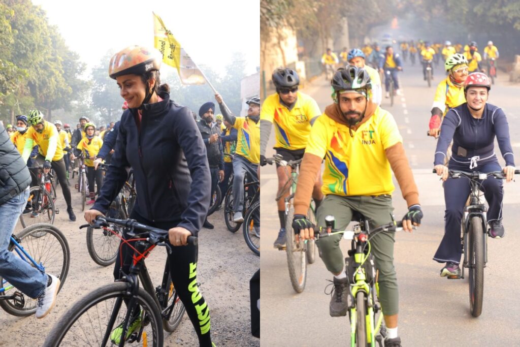 Fit India Sunday on Cycle