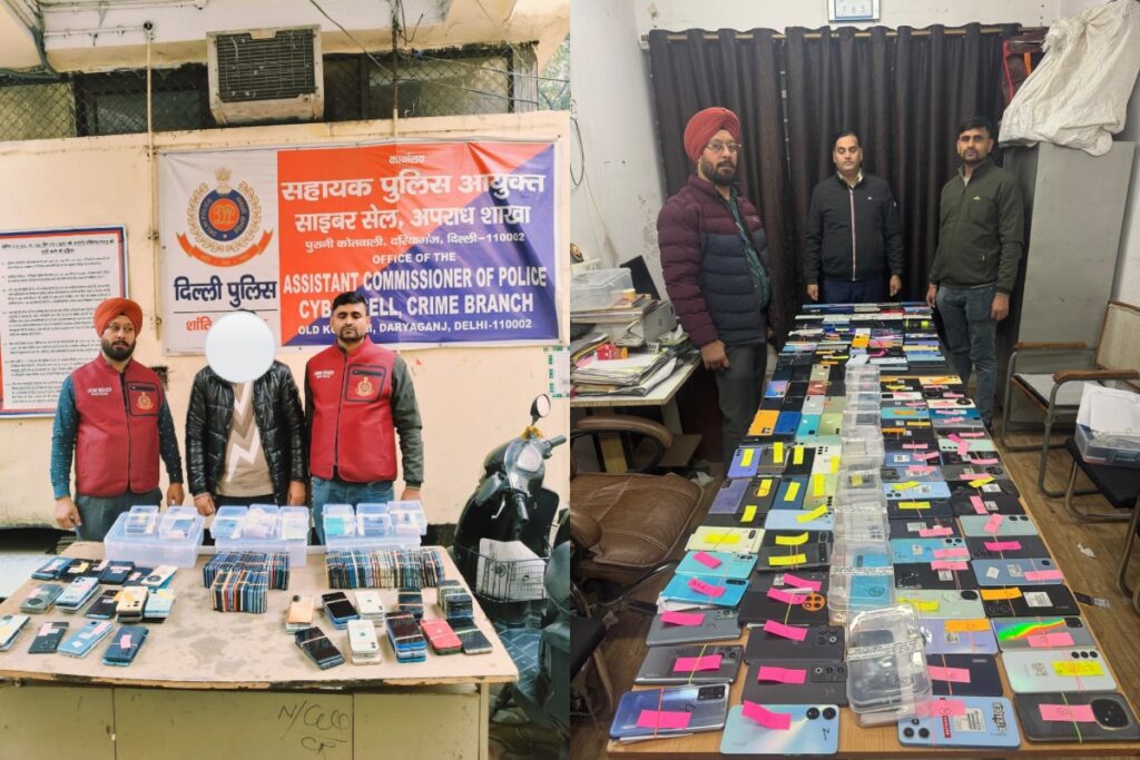 Cyber ​​Cell, Crime Branch seized a huge cache of stolen mobile phones