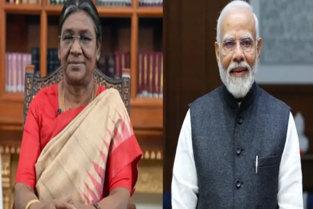 President Murmu, PM Modi