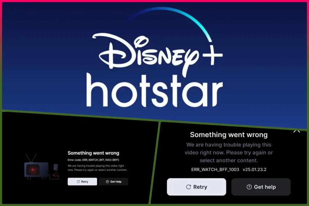 Disney Hotstar Down