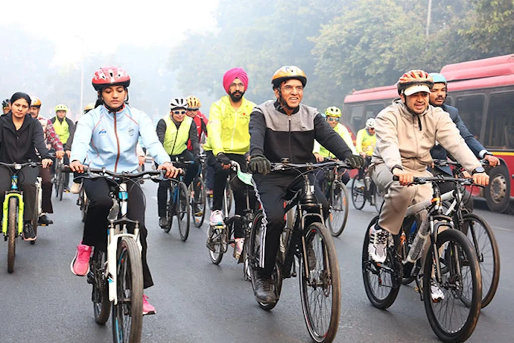 Fit India Sunday on Cycle event
