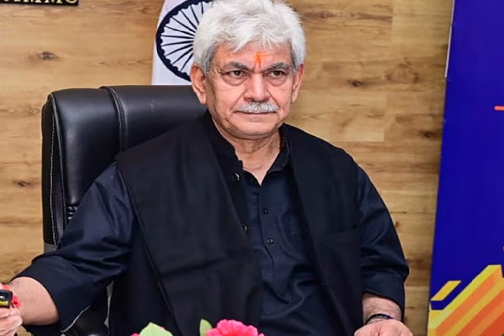 Lieutenant Governor Manoj Sinha
