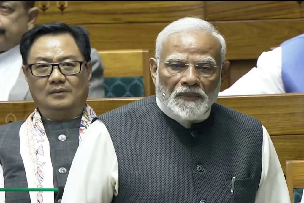 PM Modi Speech in Parliament