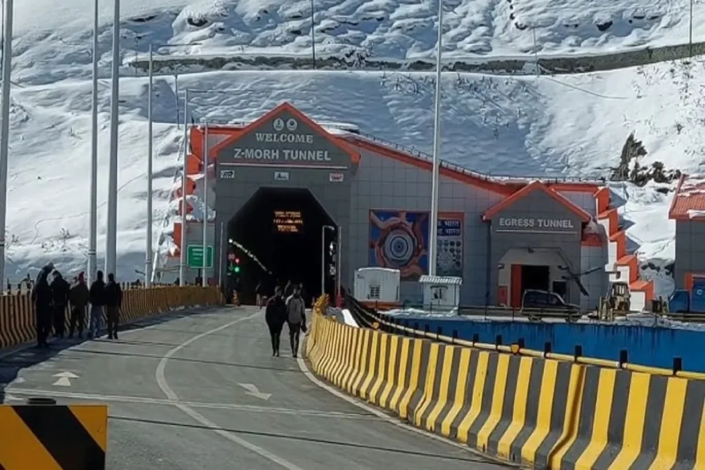 PM Modi inaugurates Z-Morh tunnel in Sonamarg