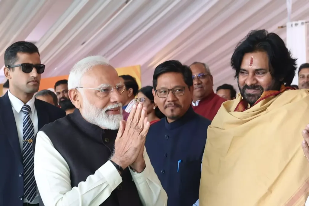 Pawan Kalyan and Pm Modi