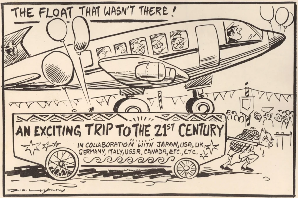 RK Laxman's Cartoon
