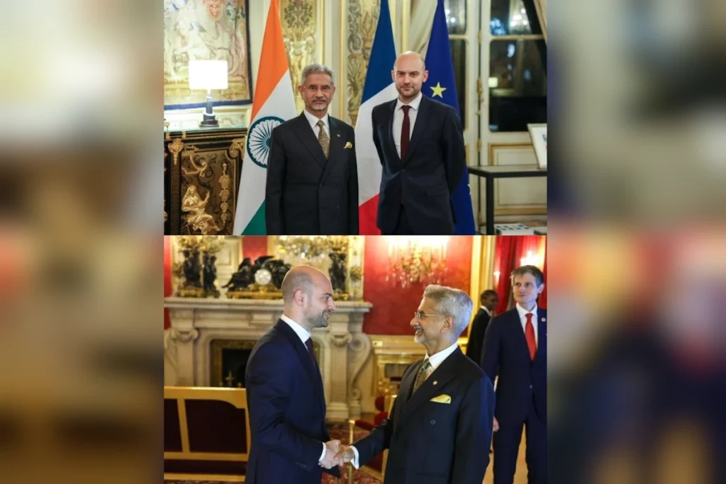 S Jaishankar met French Foreign Minister