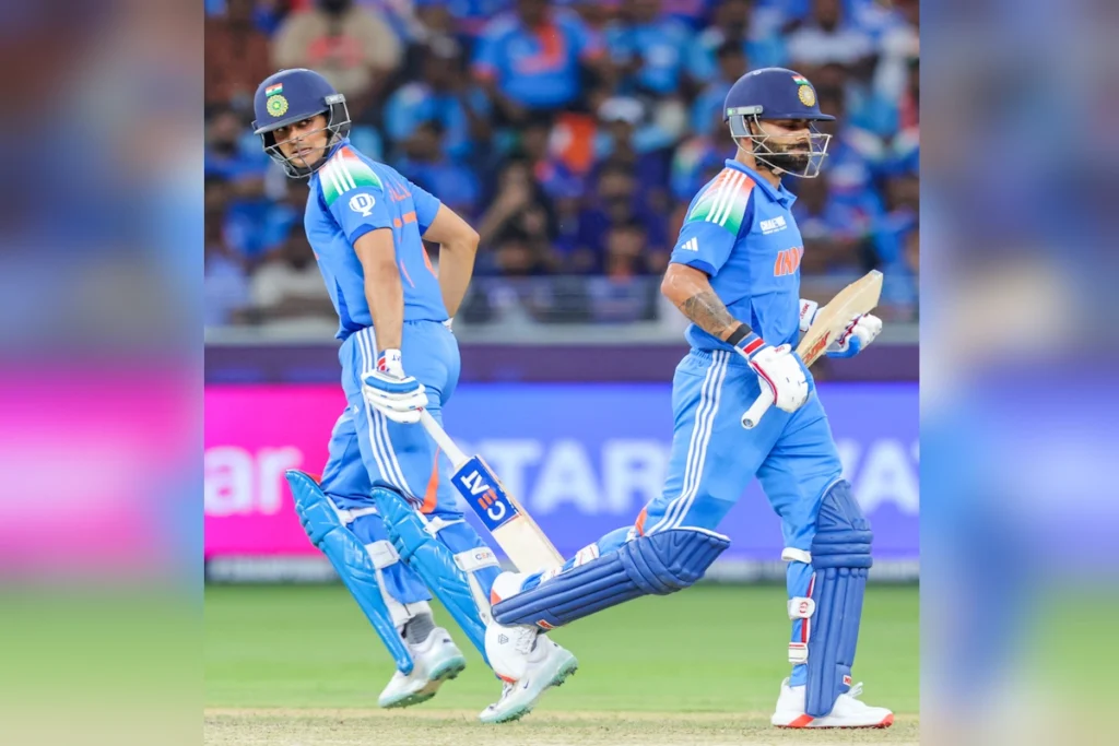 Virat Kohli and Shubhman Gill ICC Rankings