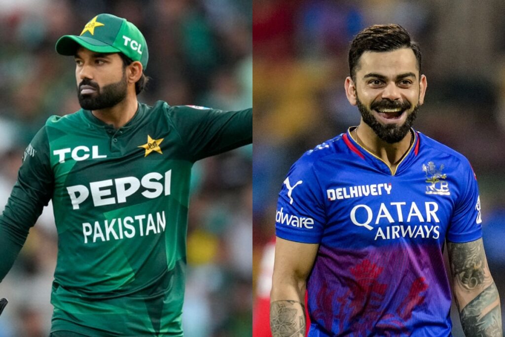 Captain Rizwan and Virat Kohli