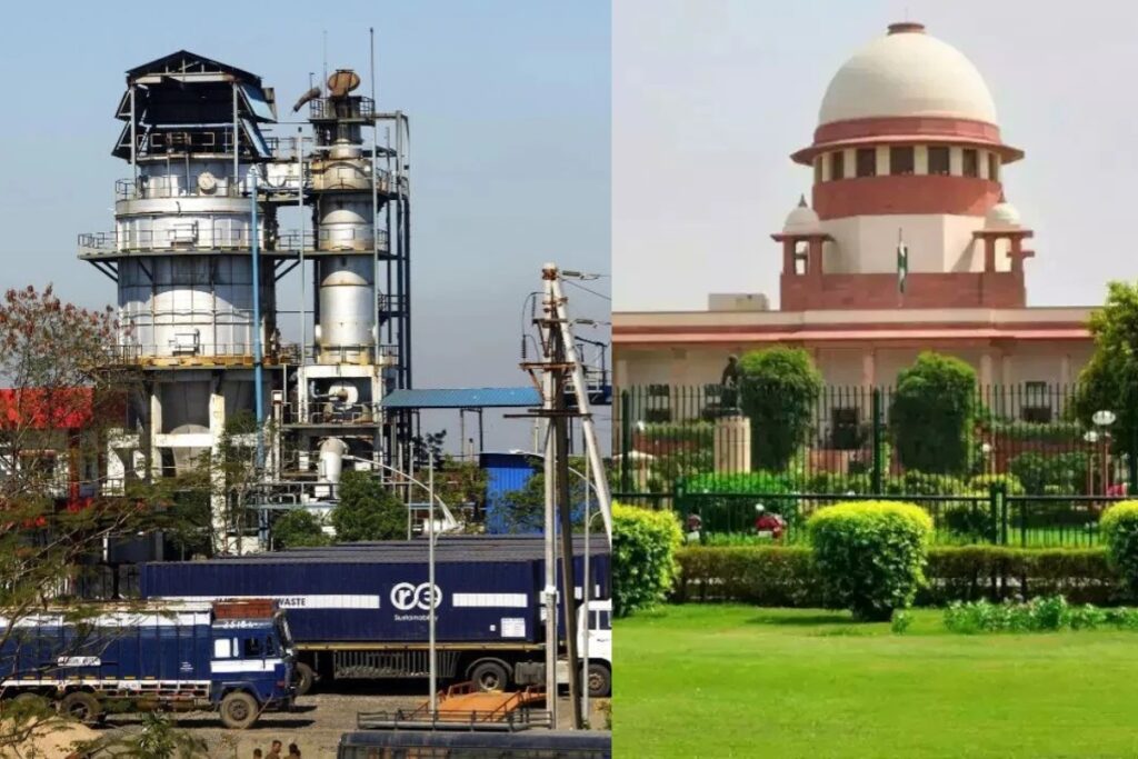 Supreme Court regarding Union Carbide waste