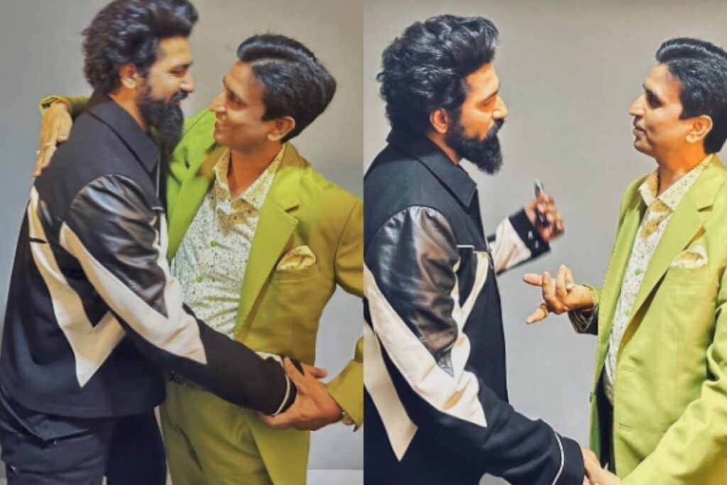 Vicky Kaushal and Kumar Vishwas
