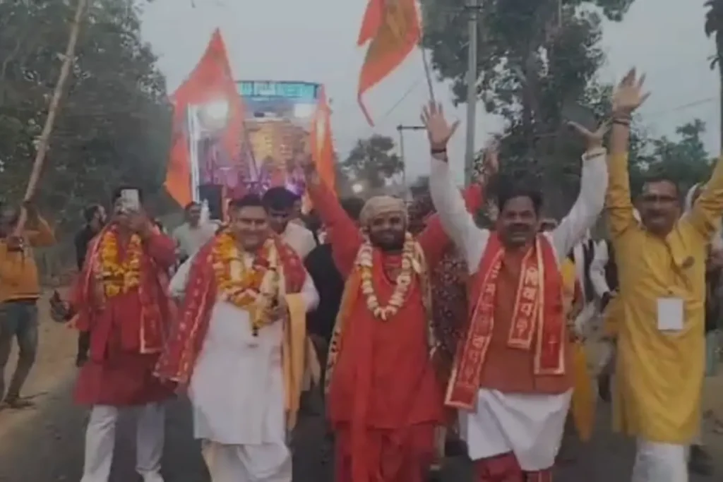 Historic 84 Kosi Parikrama starts in Naimisharanya Sitapur