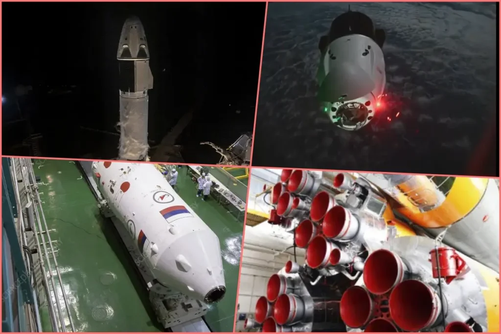 Dragon and Soyuz