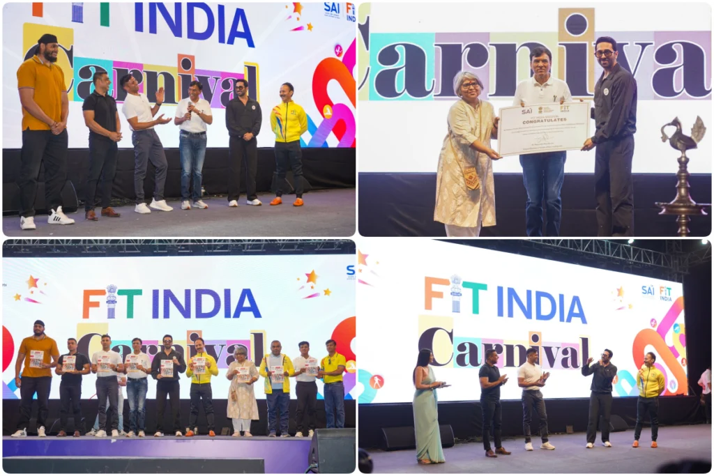 Fit India Carnival 2025, Mansukh Mandaviya, Ayushmann Khurrana