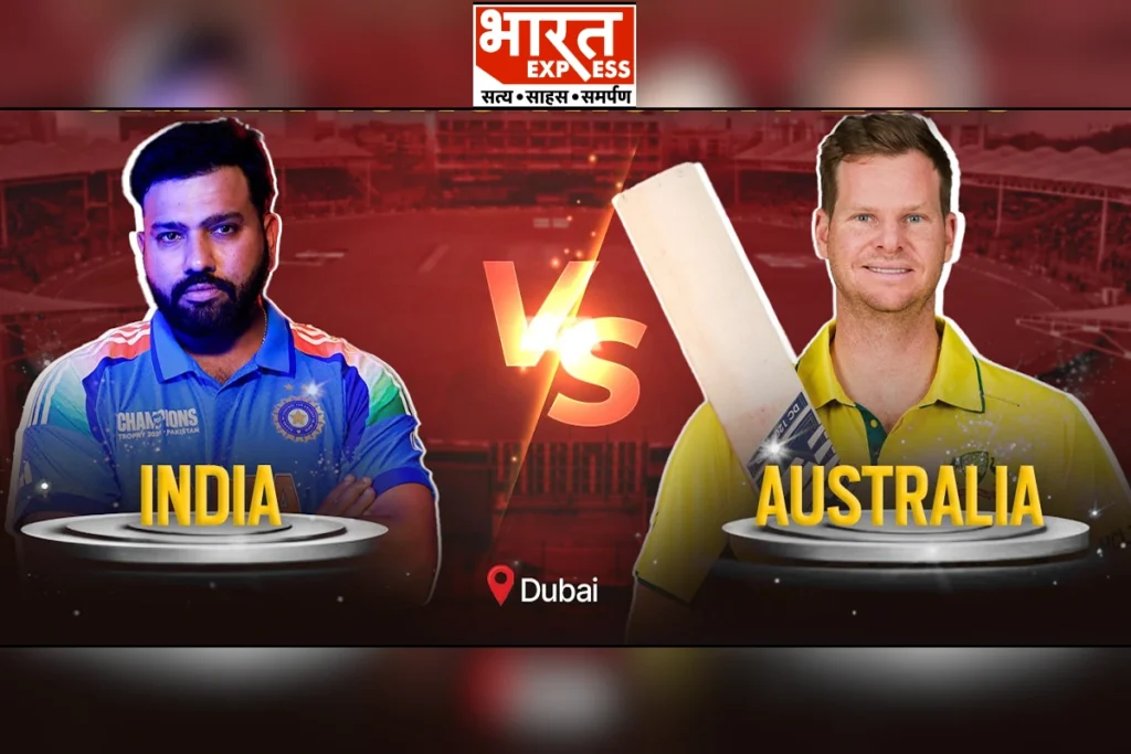 IND vs AUS LIVE Score, Champions Trophy Semi Final today-match
