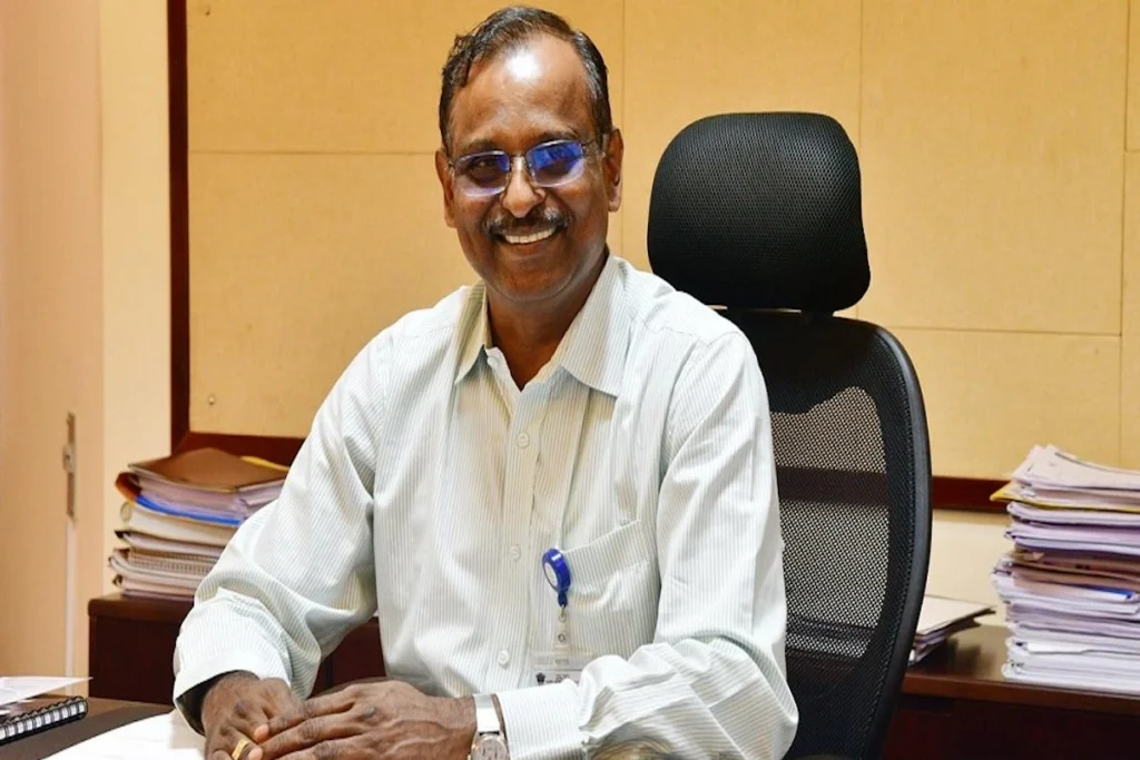 ISRO chief V. Narayanan