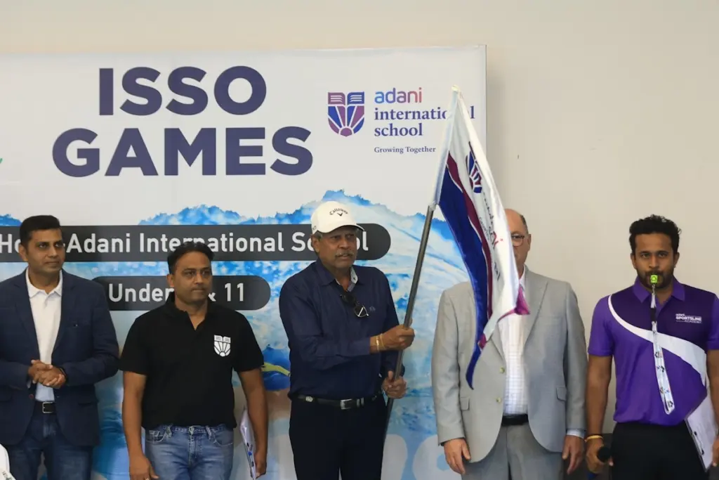 Kapil Dev, ISSO Swimming Regional, Adani International School