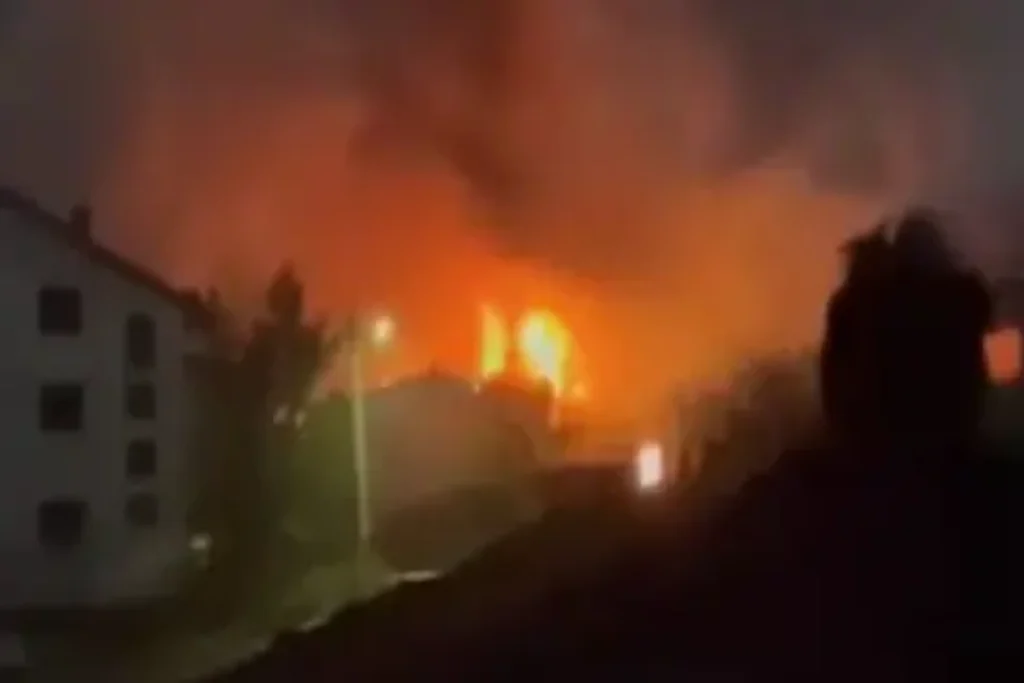 North Macedonia Fire