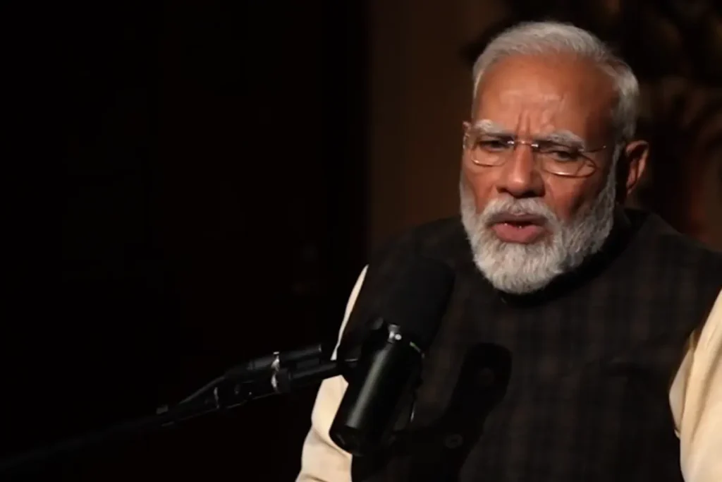 PM Modi on youngster