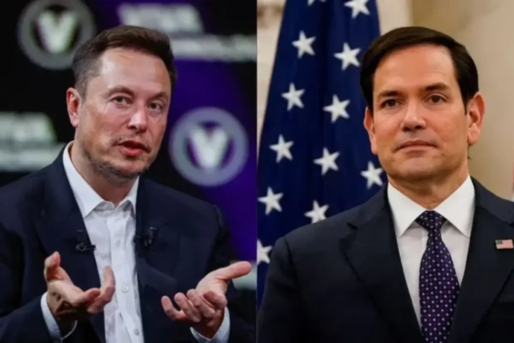 Elon Musk And marco Rubio