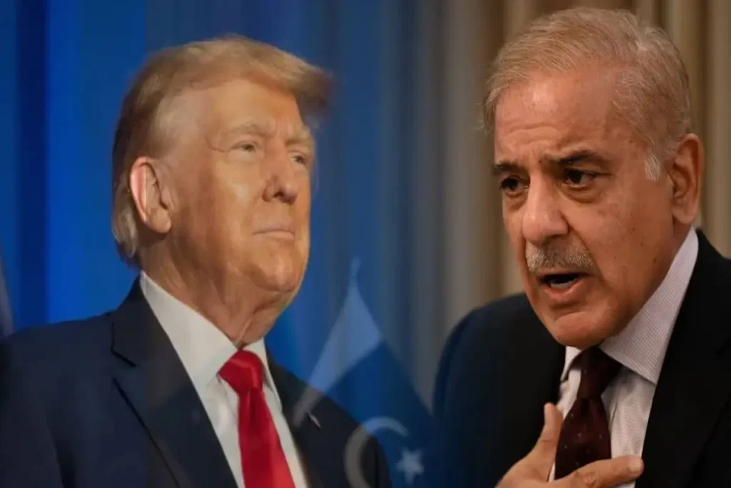 Donald Trump And Shahbaz Sharif