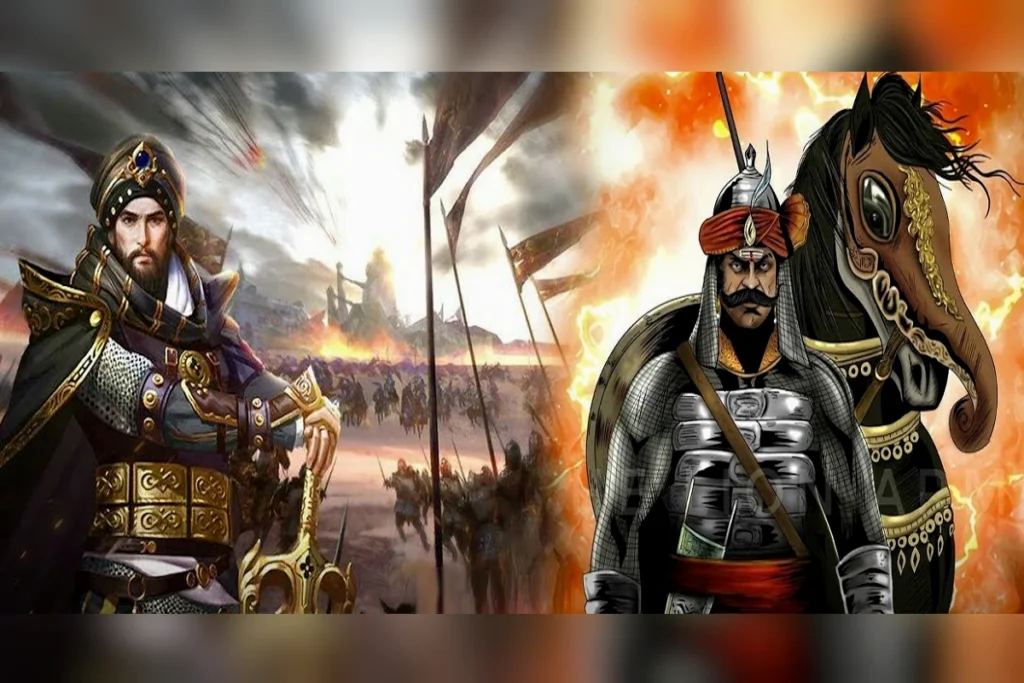 rana sanga and babur