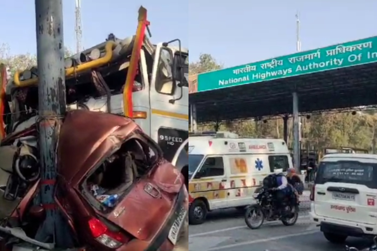 देहरादून में बड़ा हादसा: लच्छी वाला टोल प्लाजा पर डंपर ने कार को मारी टक्कर, 3 लोगों की घटना स्थल पर हुई मौत