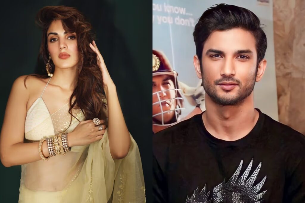 Rhea Chakraborty and Sushant Singh Rajput