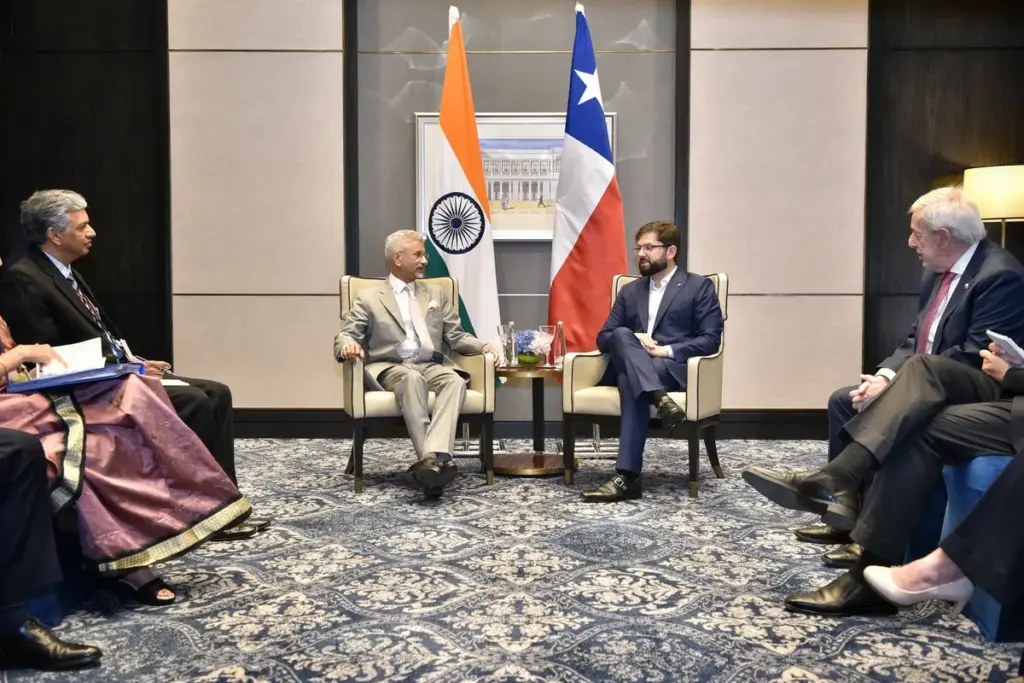 President Boric met with DR.S jaishankar.