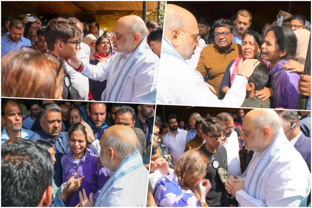 Amit Shah Meets Victims