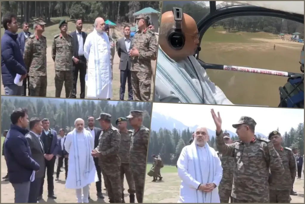 Amit Shah reviews security situation at Pahalgam terror
