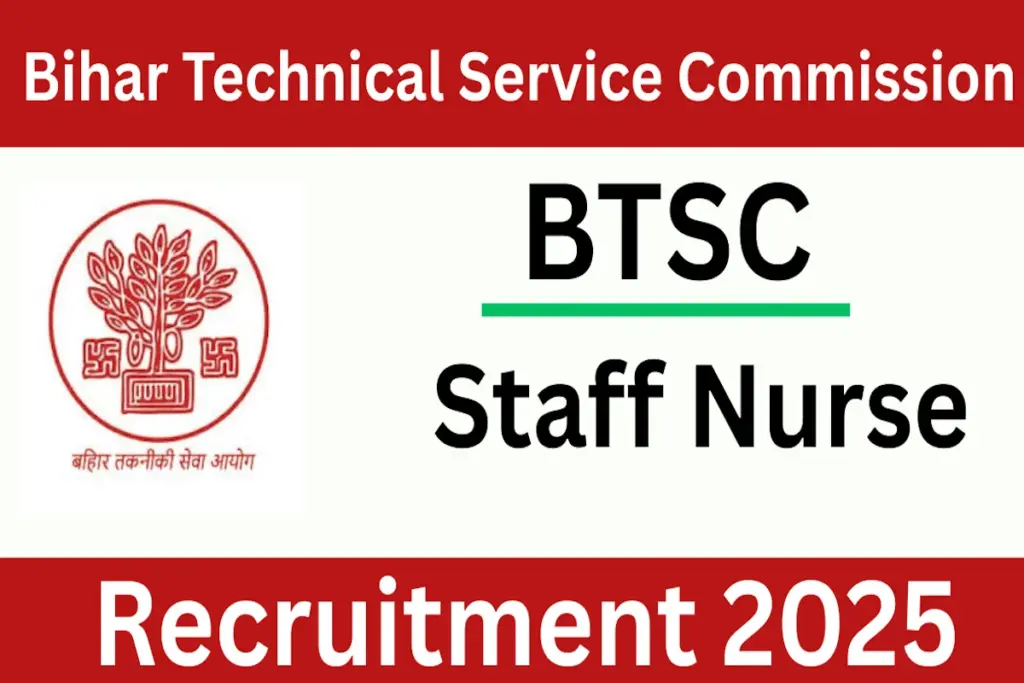 BTSC Staff Nurse Jobs 2025