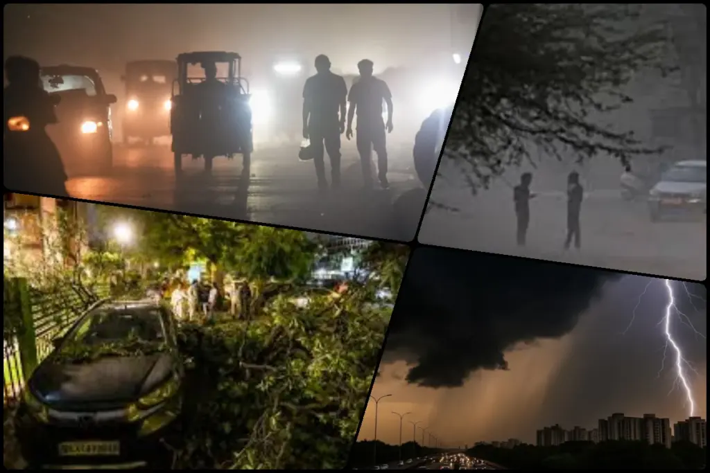 Delhi Dust Storm 2025