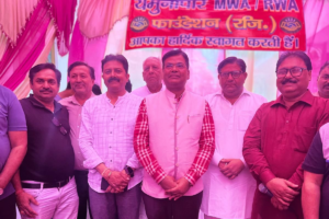 यमुनापार MWA एवं RWA फाउंडेशन ने किया अतिरिक्त निगमायुक्त का भव्य विदाई समारोह