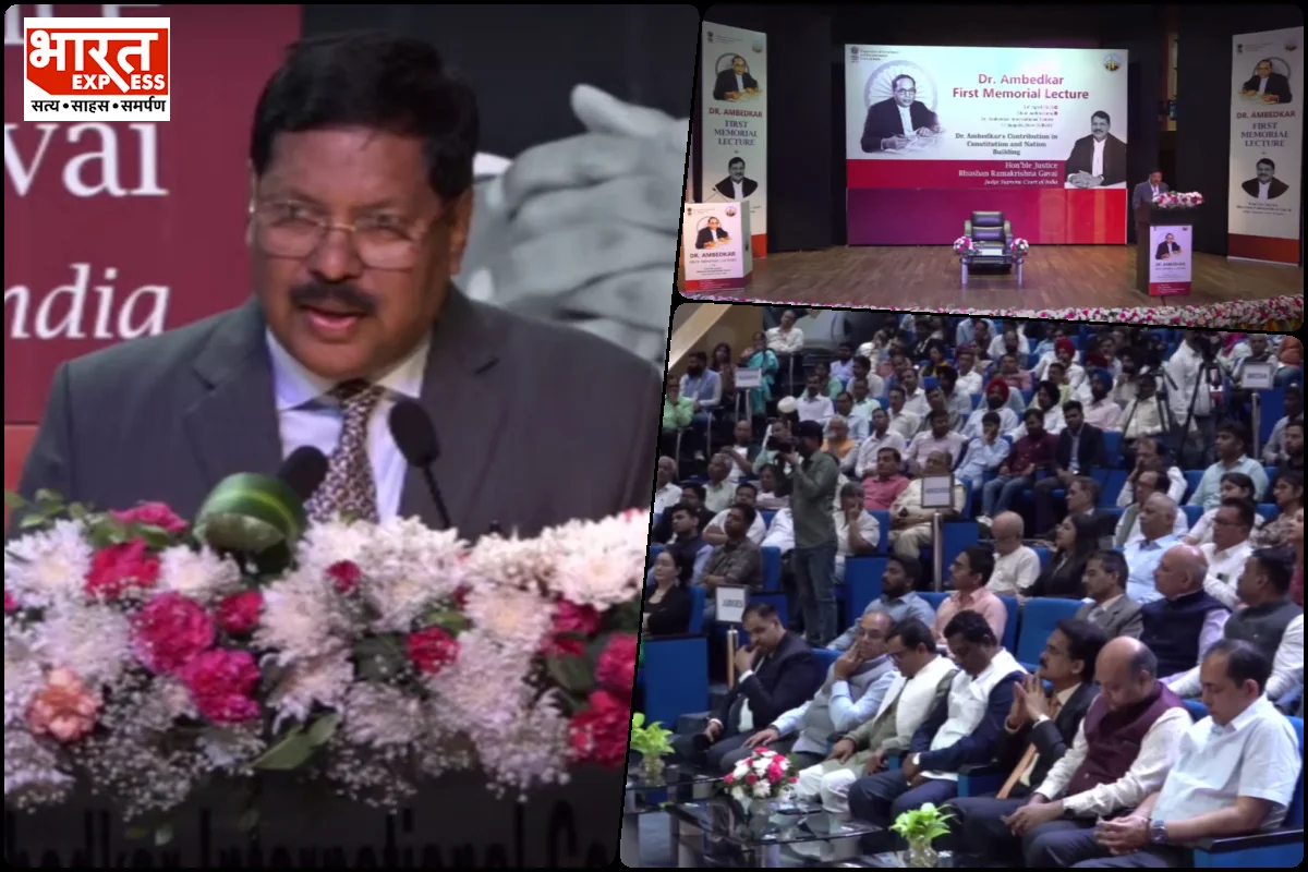 First Dr. Ambedkar Memorial Lecture Held at DAIC, Justice Gavai Pays Tribute