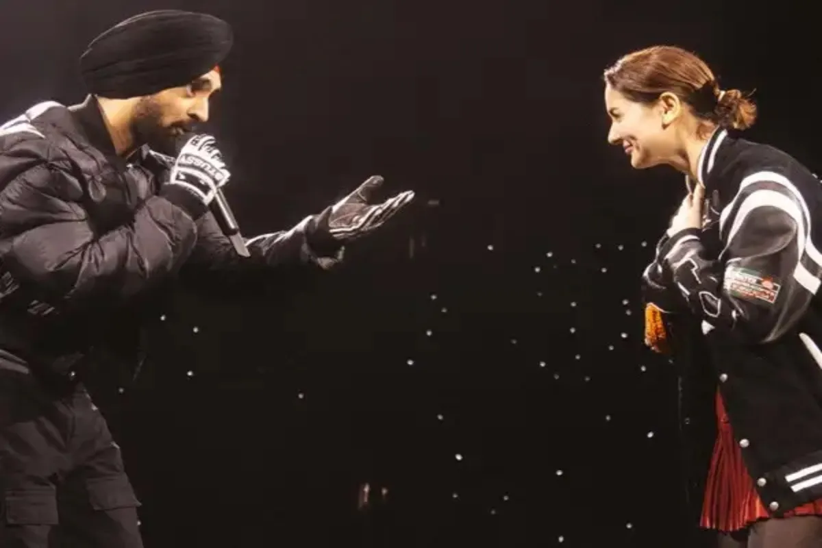 Hania Aamir Diljit Dosanjh