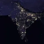 India from space
