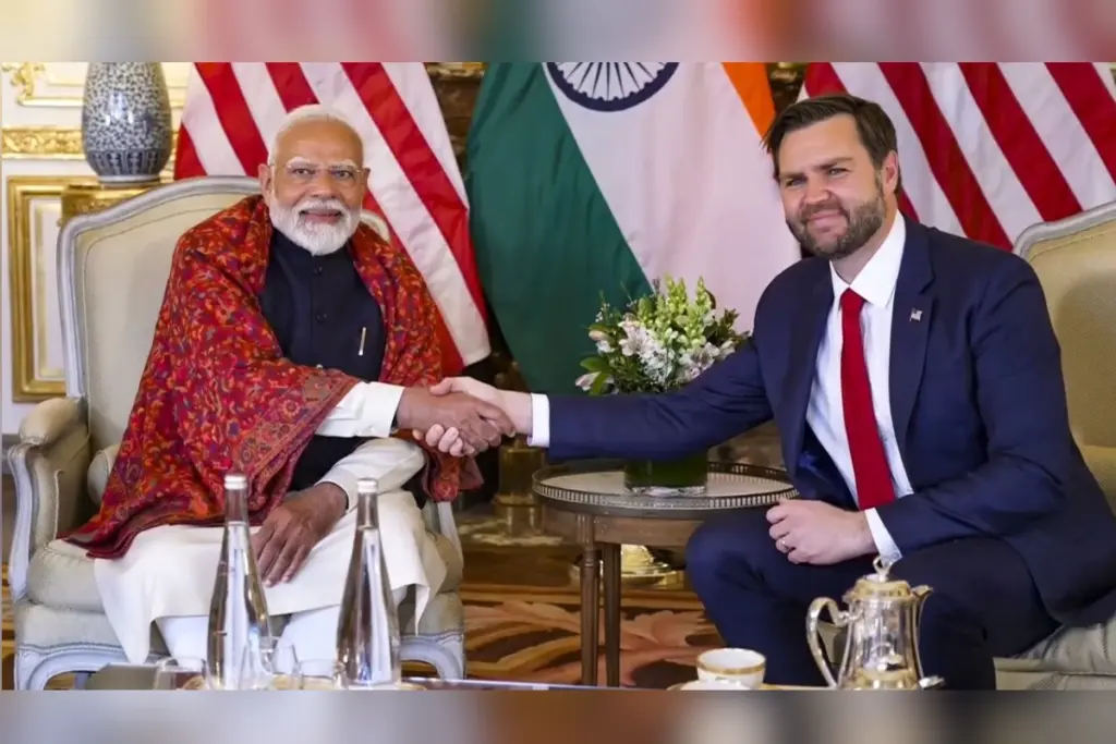 JD Vance PM Modi