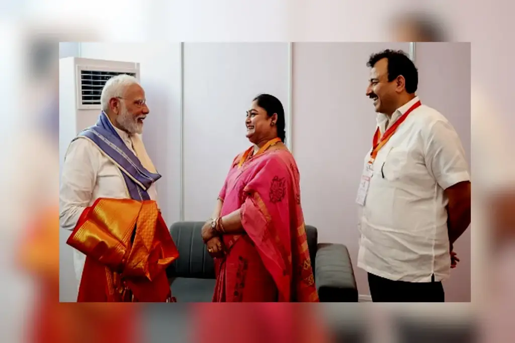 Karnam Malleswari, PM Modi