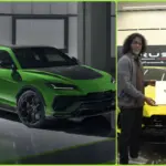 Lamborghini 007 number plate