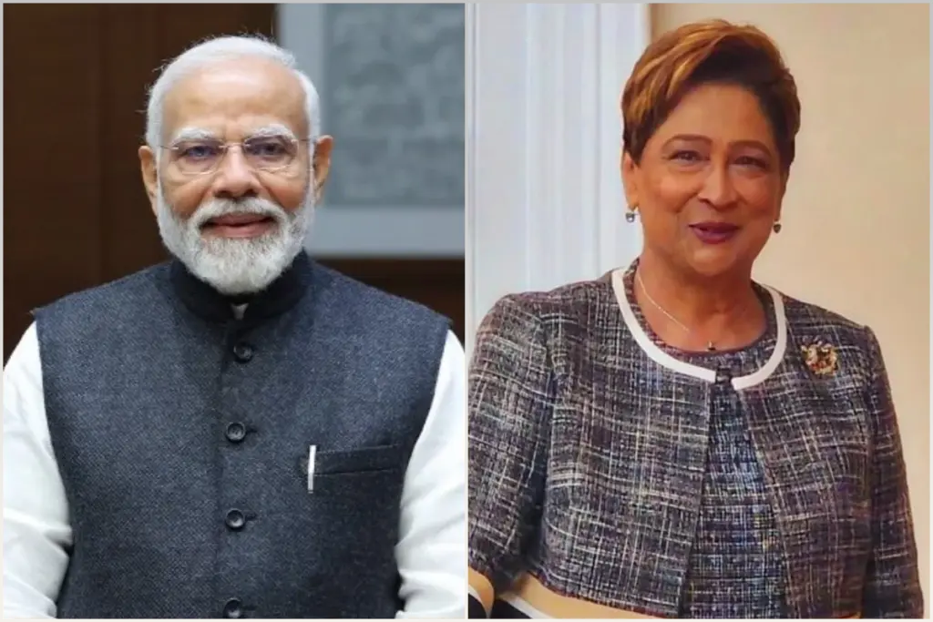 PM Modi congratulated Prasad-Bissessar