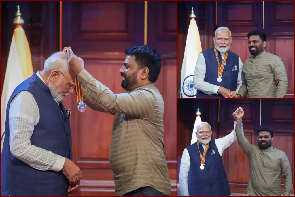 PM Modi Sri Lanka award