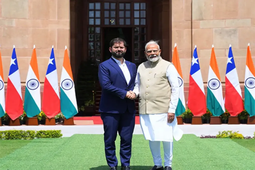 PM Modi and Chile's President met, discussion took place on increasing bilateral relations