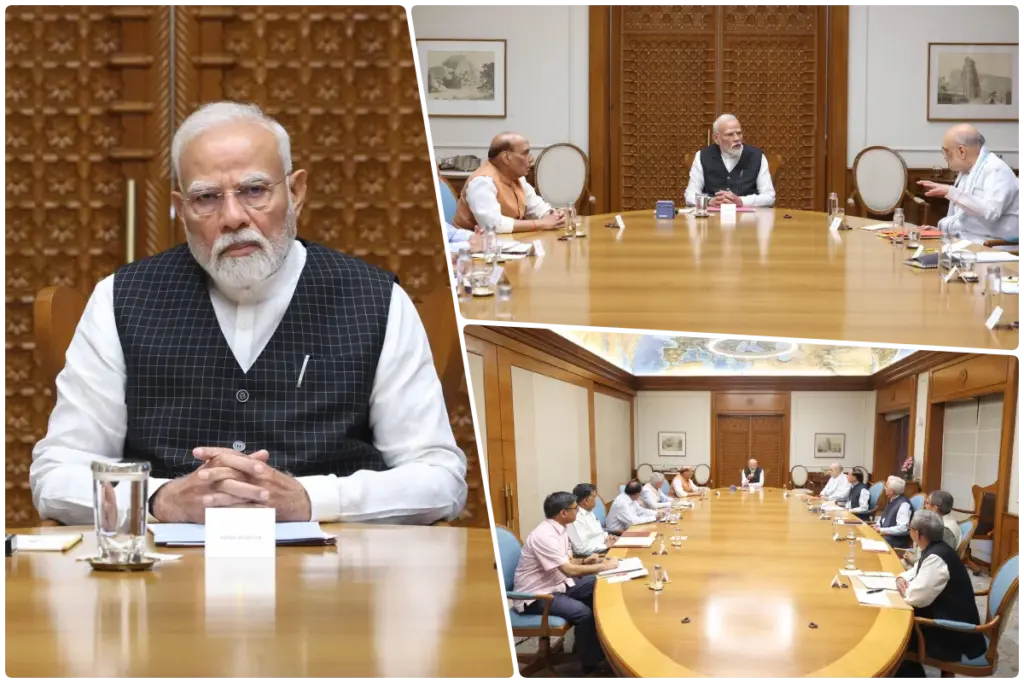 Pahalgam Terror Attack CCS Meets PM Modi