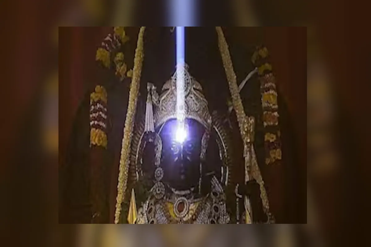 रामनवमी से पहले अयोध्या में भगवान रामलला के ललाट पर हुआ ‘सूर्य तिलक’, 90 सेकंड तक चला सफल ट्रायल