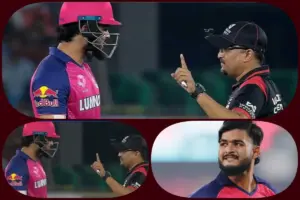 IPL 2025 में अंपायरिंग पर उठे सवाल, रियान पराग का विवादित विकेट बना चर्चा का केंद्र