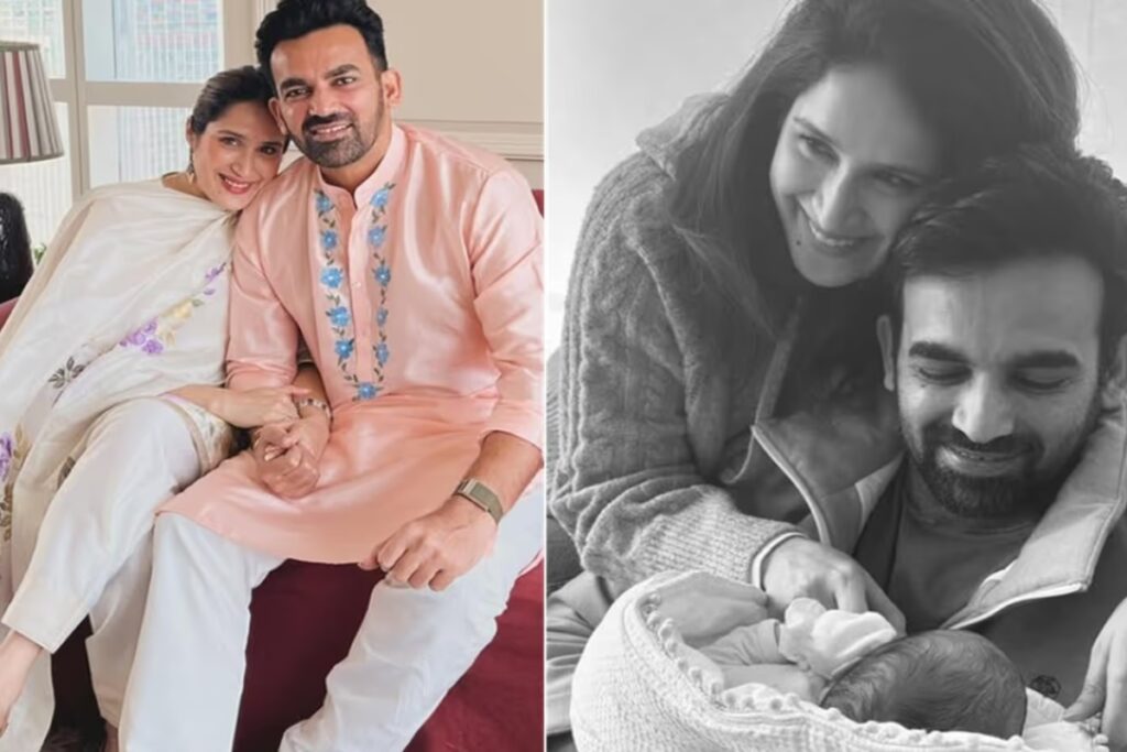 Sagarika Ghatge and Zaheer Khan