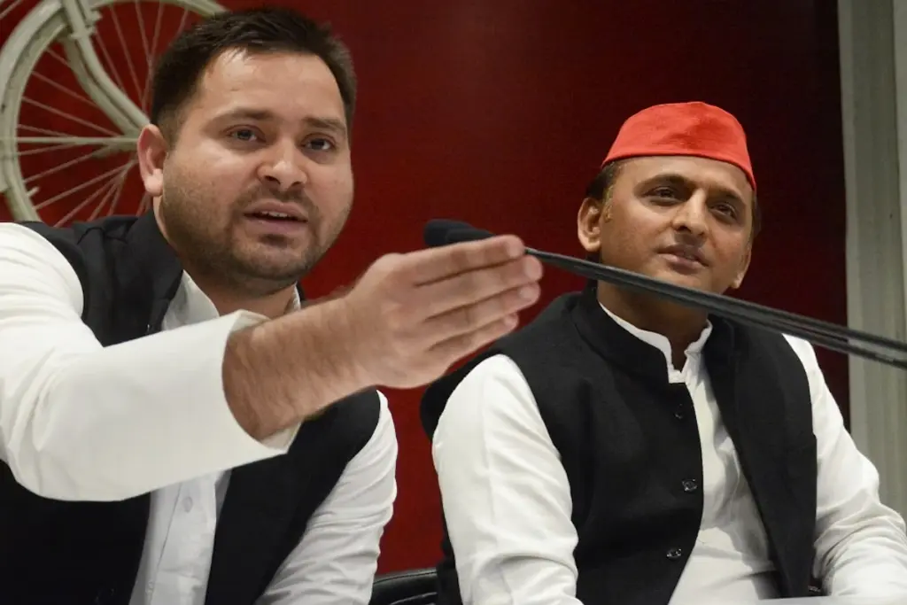TEJASHWI YADAV AND AKHILESH YADAV