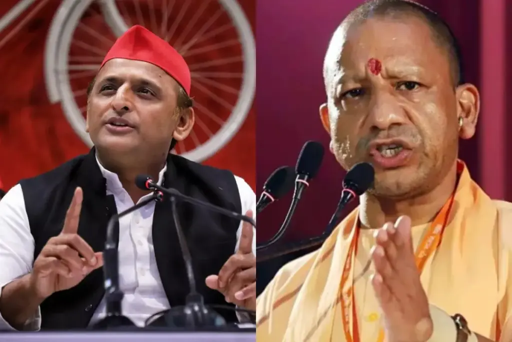 cm yogi attacks akhilesh yadav Cowdung Smell Statement